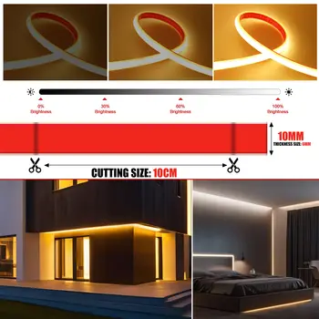 10 最佳銷售 220V COB LED燈條 - №10