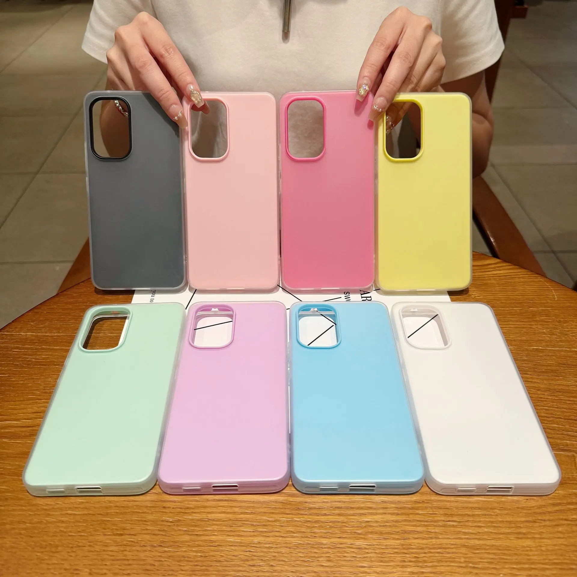 Für Glory 400pro Zwei-in-Eins-Jelly-Handyhülle, einfarbiges TPU X6C. – Detail 1