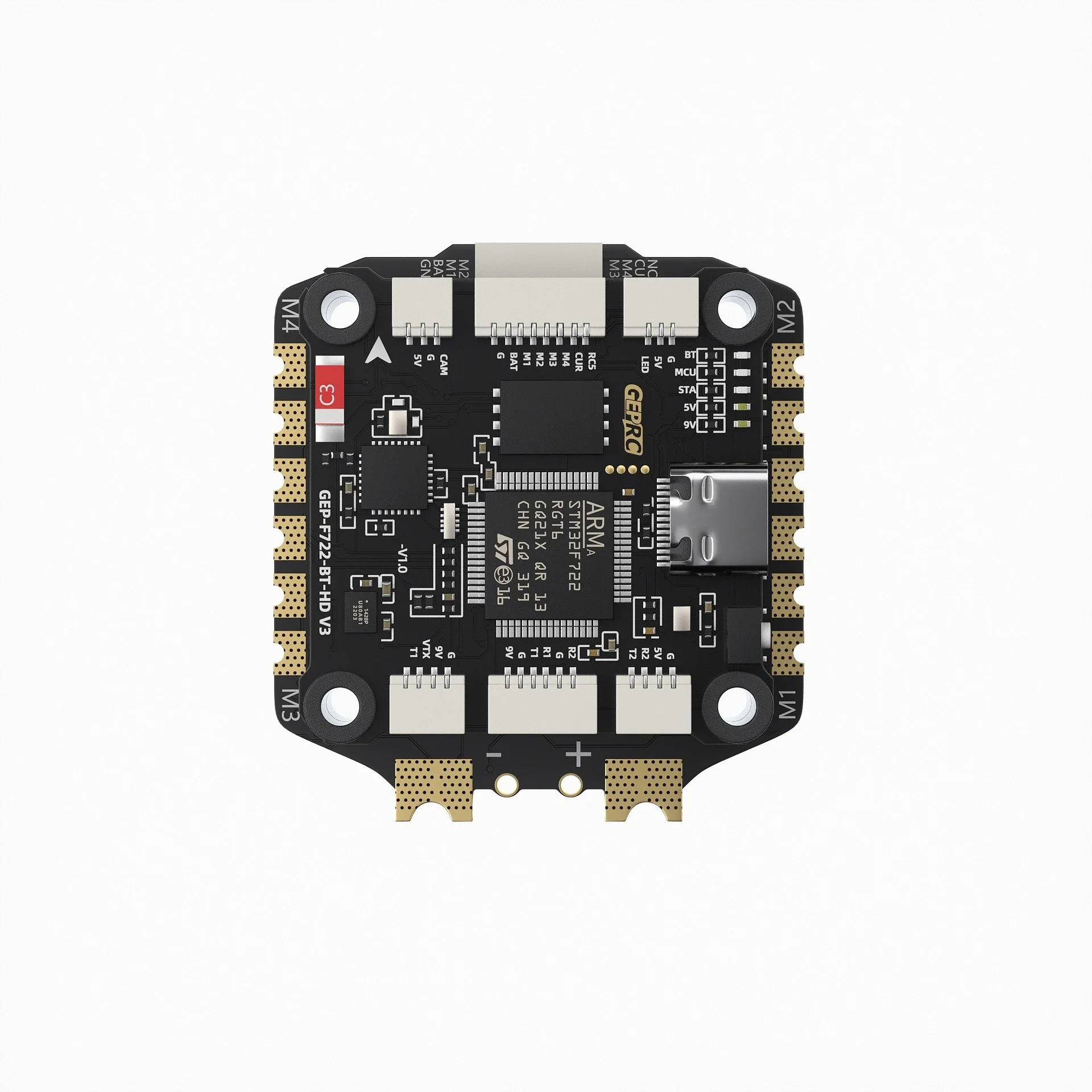 BoMasFor GEPRC TAKER F722 BT 8Bit 60A Tower Directly Plugs Into The FPV Machine Accessory In The Sky
