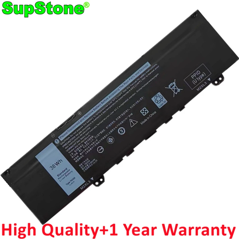 SupStone F62G0 RPJC3 39DY5 Laptop Battery For Dell Inspiron 13 5370 7370 7373 7380 7386,For Vostro 5370 P83G P87G P91G