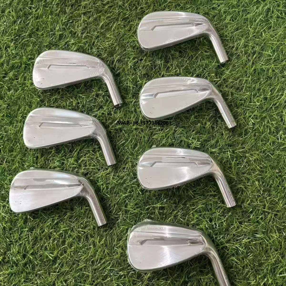 Hot Sale China Golf Iron Heads Rubber Grip Forged Stainless Steel Blade 4-p Right Left Handed Women Men Golf Club Iron Set