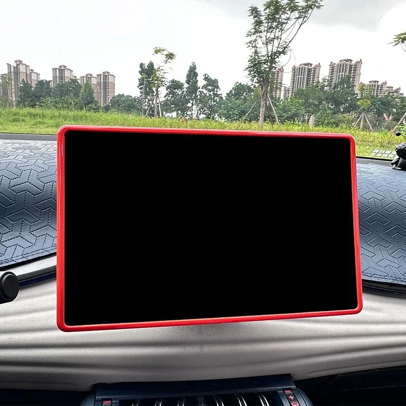 

Аксессуары для Byd Atto 3 Ev Yuan Plus 2022 2023 защитная рамка для автомобильного экрана навигационный экран внешняя рамка для украшения экрана