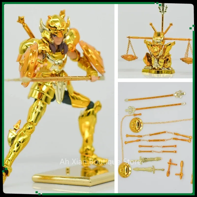 In Stock SG Model Saint Seiya Myth Cloth Gold EX DDP Libra Docko/Dohko with Mini Totem/object Zodiac Knight