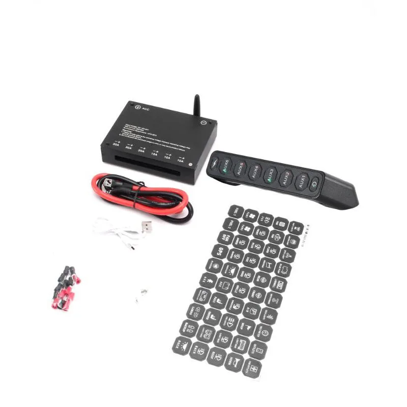 RTG for Toyota Land Cruiser LC100/105 Switch Control Panel Off Road 6Gang Grab Handle Car Controller Switch Panels