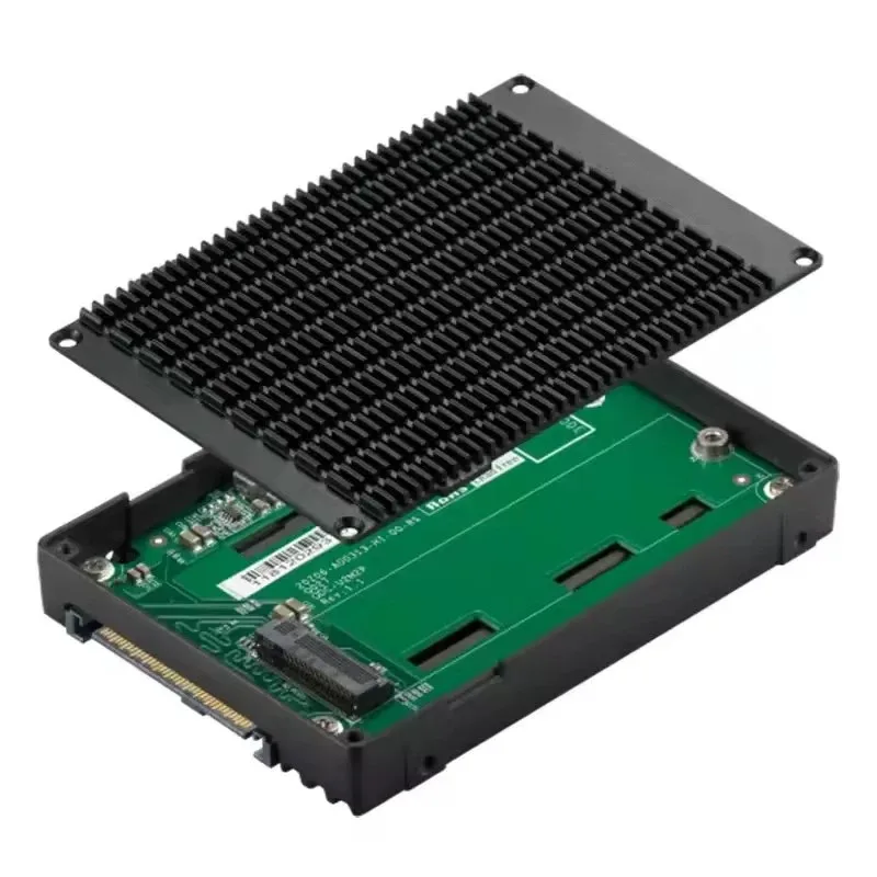 Новый оригинальный адаптер для SSD-накопителя QNAP QDA-UMP4 One M.2 2280–2,5 дюйма U.2 NVMe PCIe 4,0, быстрая доставка Новый оригинальный адаптер для SSD-накопителя QNAP QDA-UMP4 One M.2 2280–2,5 дюйма U.2 NVMe PCIe 4,0, быстрая доставка