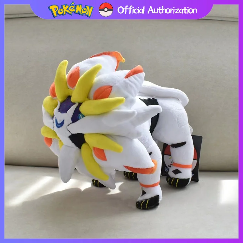 

Pokemon Solgaleo Plush Toy Cute Cosmog Cartoon Lunala Stuffed Doll Souvenir Kawaii Anime Bayleef Pokémon Toys Birthday Gift