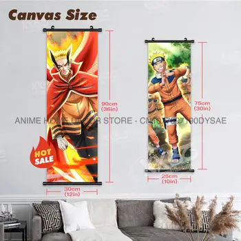 Naruto plakát anime svitky obrázek Uchiha Madara domácí dekorace Senjyuu Hashirama závěsný obraz Hatake Kakashi nástěnné kresby 10 nejlepší prodej plakát s Narutem - №8