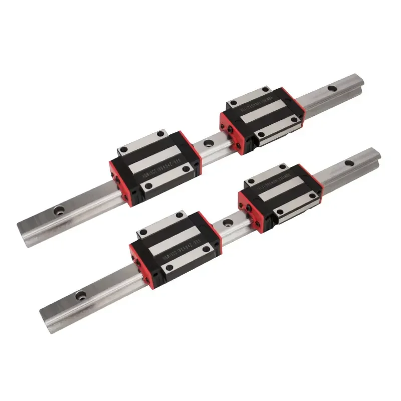 HGR 15 20 25 30 35 45 55 65 Linear Rail Sliding Block Carriage Diy Length 100-6000mm and Hole Replace HIWIN for CNC