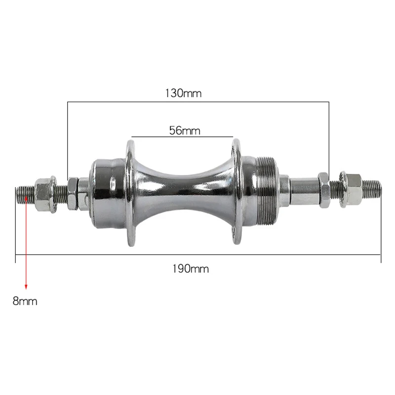 【필수품】36 홀 퀵 릴리스 금속 디스크 브레이크 베어링 허브 MTB 자전거 허브 로터 사이클링 부품