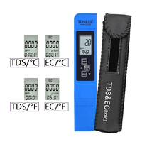 3 in1 Handheld LED Digital Water Quality Tester TDS EC Meter Range Household Water Purity Temperature Meter TEMP PPM Tester