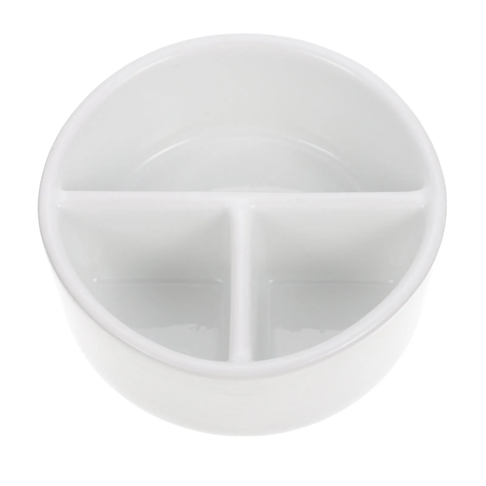 Ceramic Ink Dish Large Capacity Sturdy Pen Wash Rinse Container Lightweight Portable for Calligraphy Painting Office Brush Use