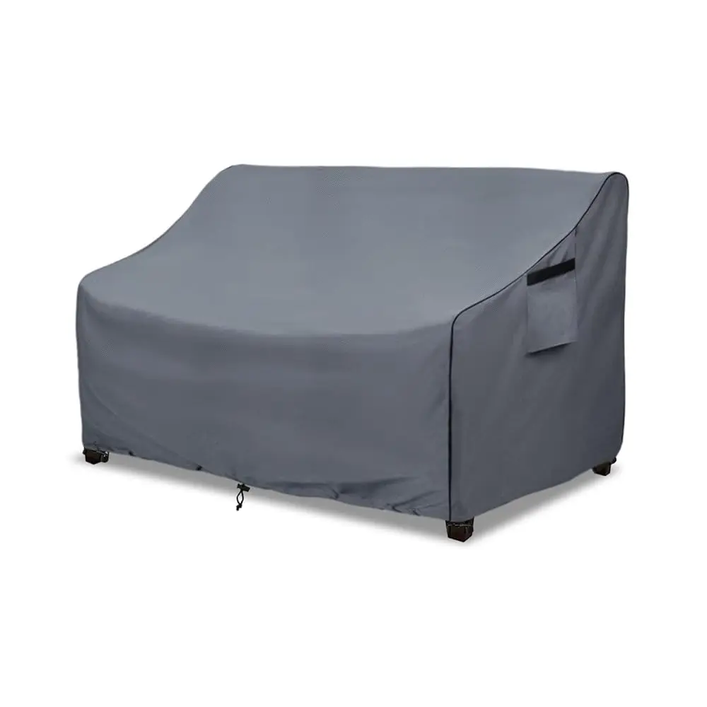 

Outdoor 2-Seater Loveseat Cover,600D Heavy Duty 100% Waterproof Patio Sofa Cover,Furniture Covers For Sofa And Loveseat,76W X
