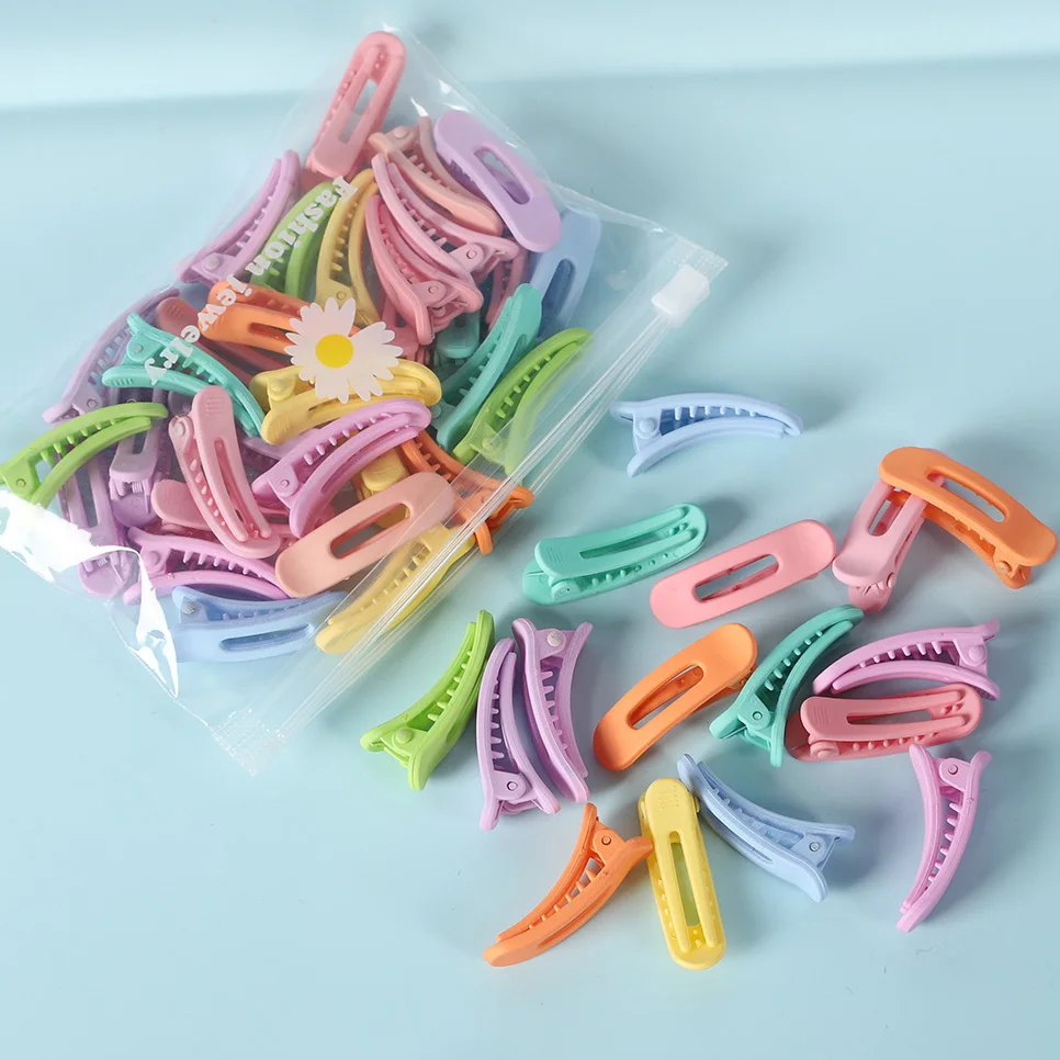 

20PCS Cute Candy Small Hair Clips Barrettes Girls Kids Sweet Matte Colorful Hairpins Hairgrips Simple Hair Accessories Set
