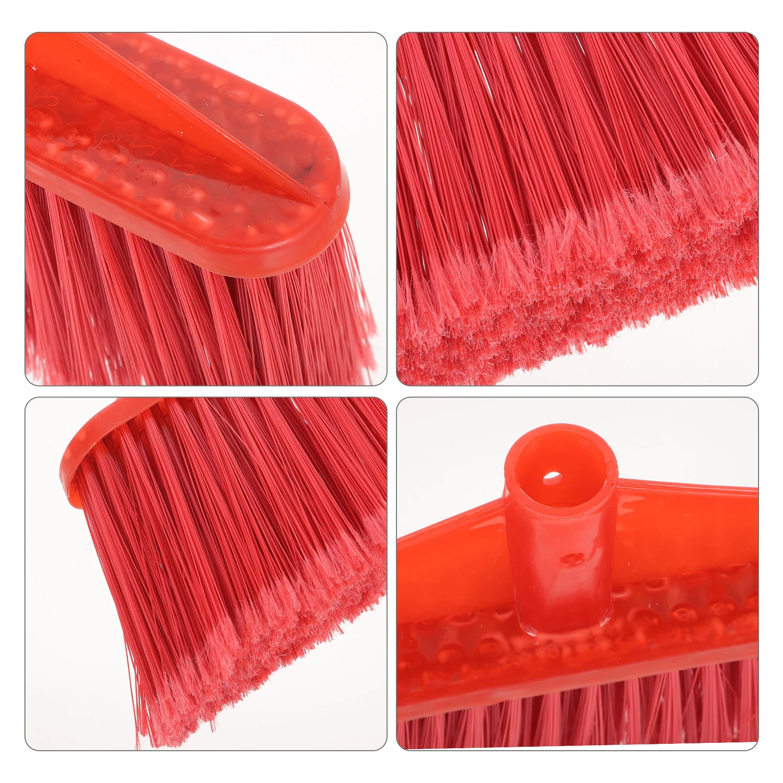 

Plastic Broom Head Replacement Sweeper Cleaning Kitchen Household Parts Double Color Hard Ice Silk Broom Head Thick Supple