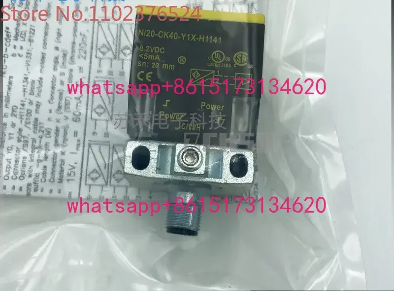 

Explosion proof intrinsically safe proximity switch NI20-CK40-Y1X-H1141 DC two wire normally closed 8.2V sensor