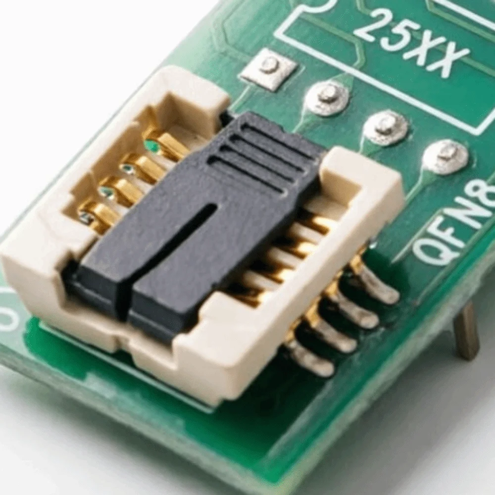 Universal PCB Socket Adapter QFN8 WSON8 DFN8 to DIP8 1.42×0.59in Two in One Socket Adapter 2 in 1 Socket Adapter Adapter Burner