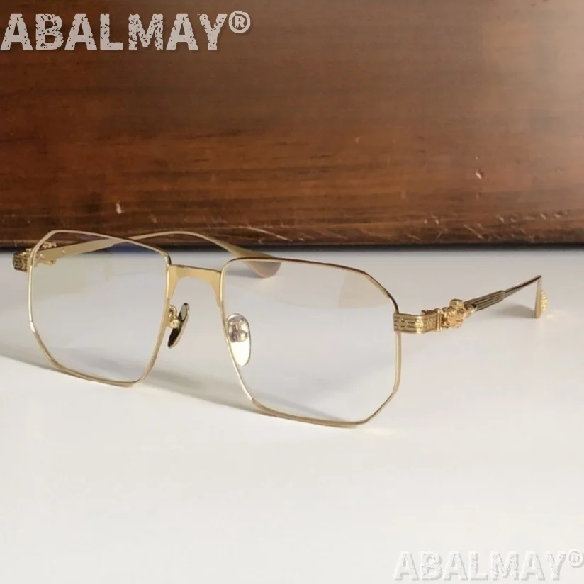 

Top Quality Designer Optical Glasses for Men and Women 8098 SIZE 55-18-152 Titanium Luxury Business Prescription spectacle frame