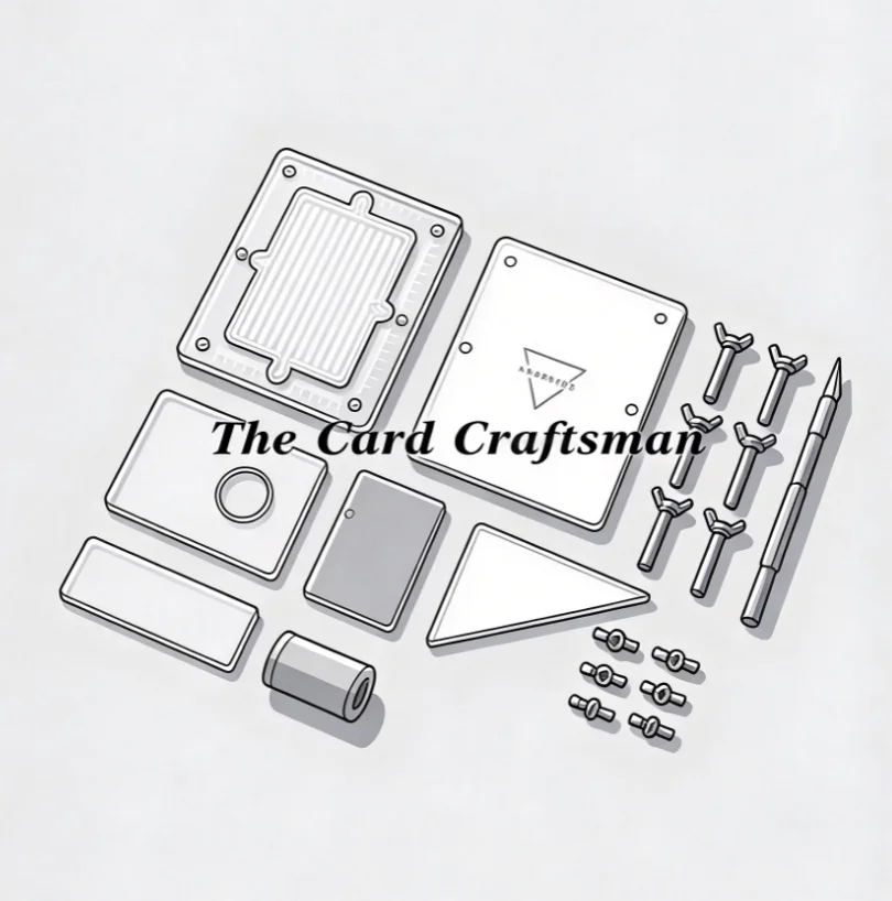 The Card Craftsman By Amor Magic Playing Card Cutter Handheld Card Making Tool for Custom Deck Crafting Magic Tricks