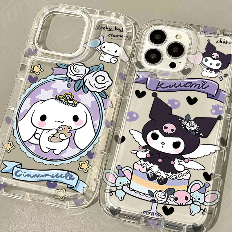 Anime Sanrio Kuromi Melody Case for Xiaomi 13T 12T 14 13 12 12X 12S 11 Lite 10 11i POCO X6 Pro X3 NFC X4 GT X5 F3 F4 F5 Cover