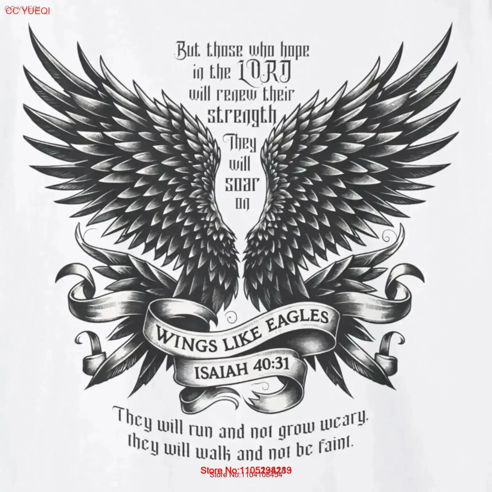 Soaring Spirit An Isaiah 40 31 Inspired T Shirt Design vintage Washed Comfortable fashion Breathable Soft graphic homme