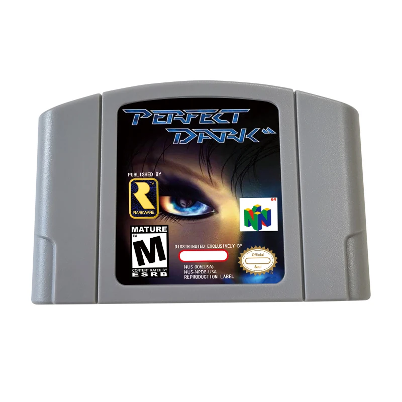 LinkB4 - 64 Bit Video Game Perfect Dark, Mission Impossible, Quake II For N64 Games Cartridge NTSC-U For N64 Game Console