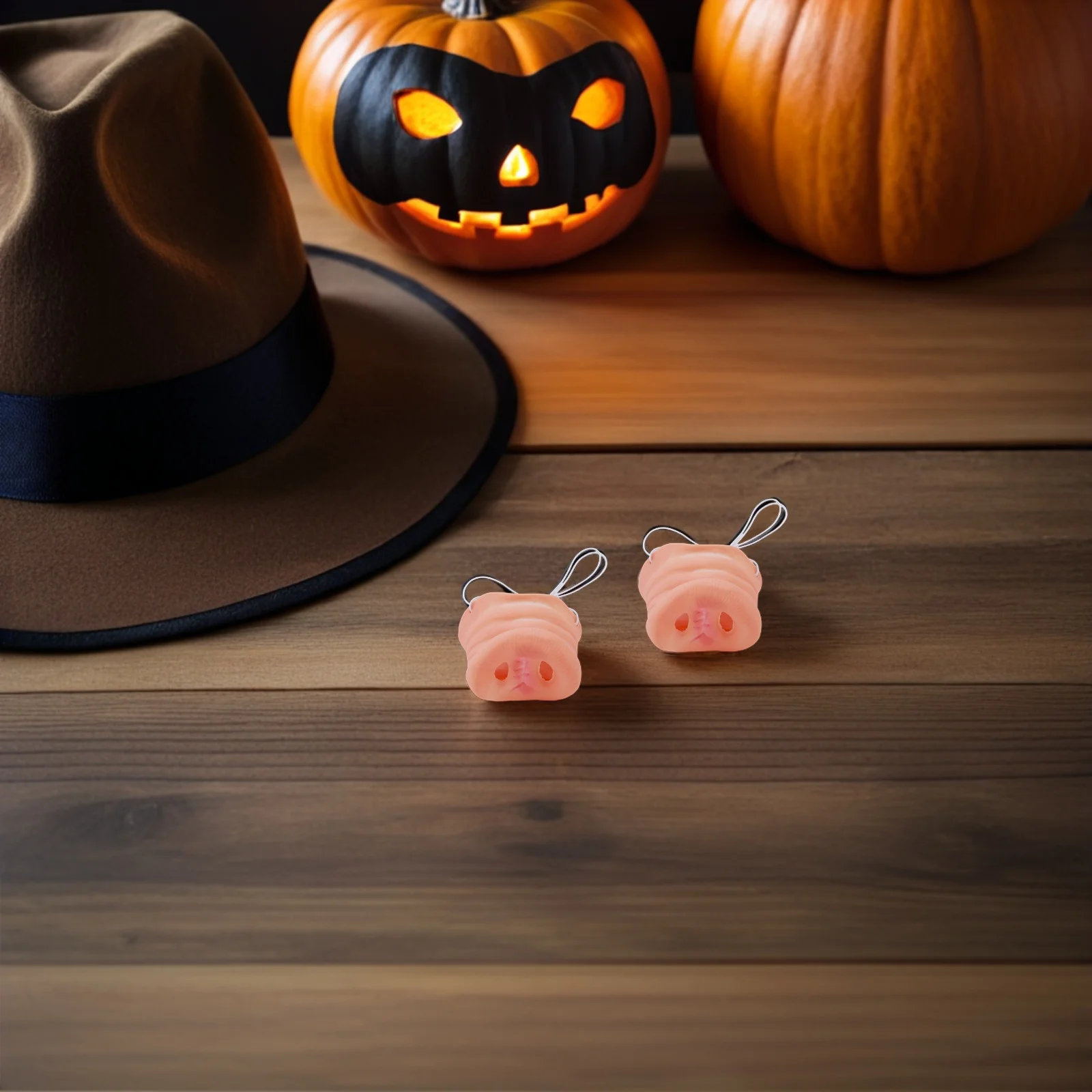 

6Pcs Adorable Pig Nose Mask for Halloween Kids Adults Realistic Latex Cosplay Accessory Comfortable Animal Costume