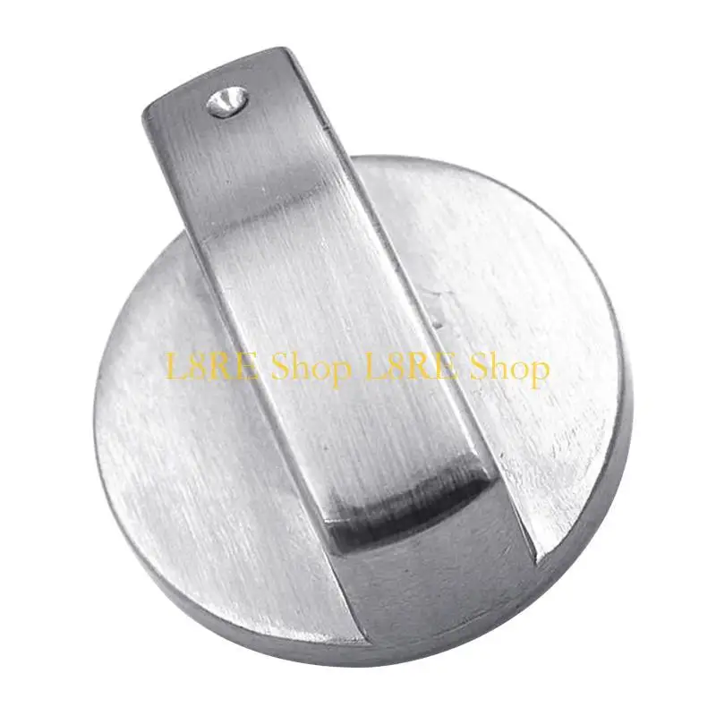 버너 제어 다이얼 손잡이 가스 스위치 로터리 스위치 오븐 노브 쿡탑 금속 손잡이 교체를위한 L8RE 상단은 설치하기 쉬운 Durabl