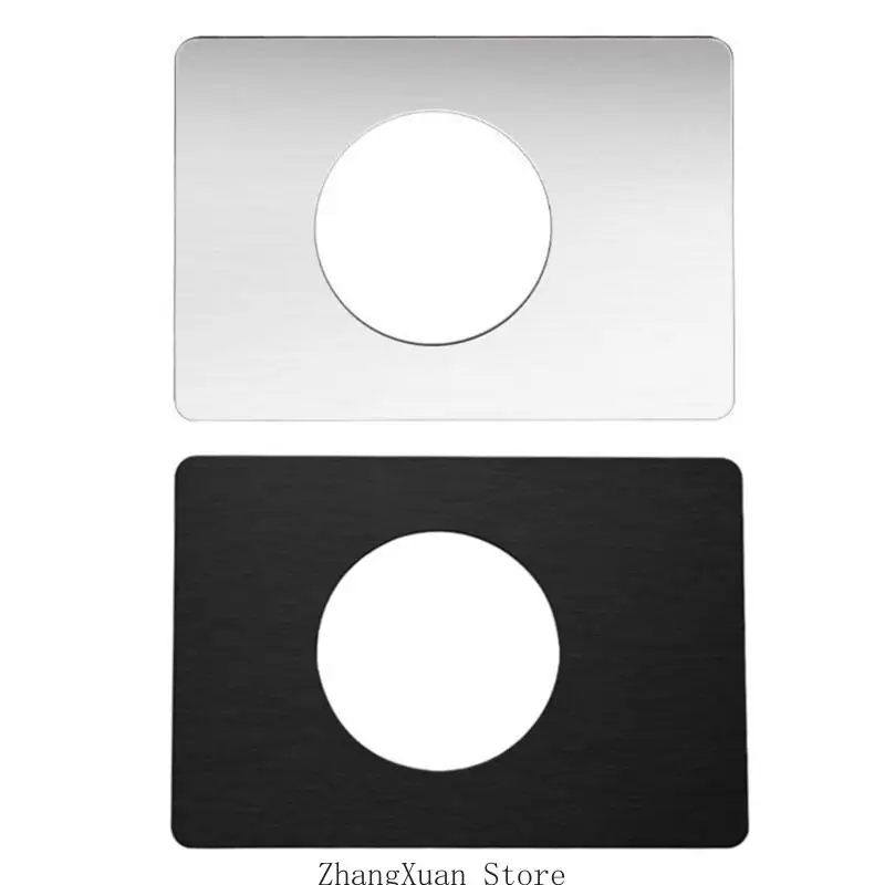 3XUF Door Locking Reinforcement Steel Backplate Simple Installs for Improved Home Safety