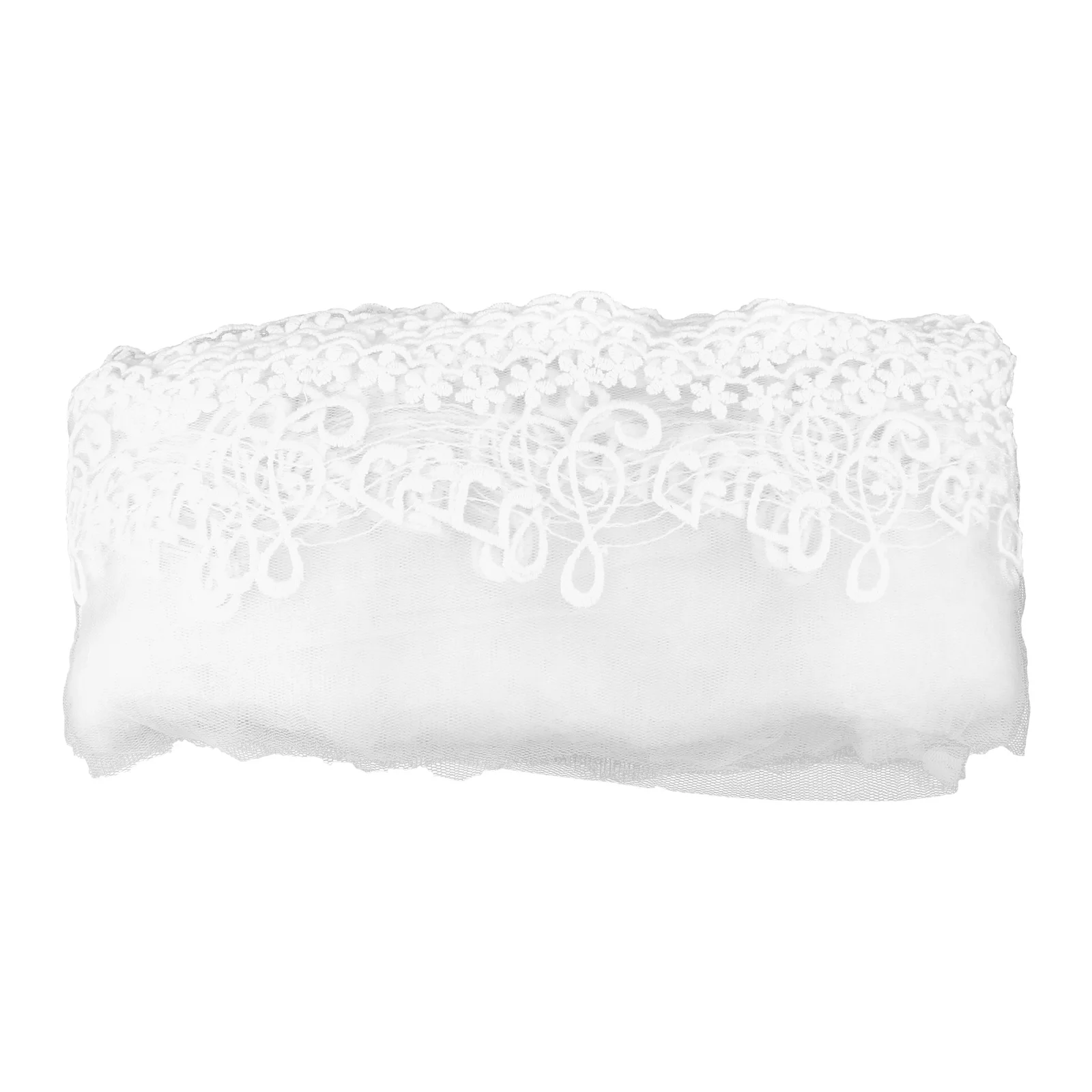 

20 Yards Lace Fabric For Wedding Dress Diy Lace Fabric Musical Symbols Embroidered Applique Trim Craft Ribbon Decor