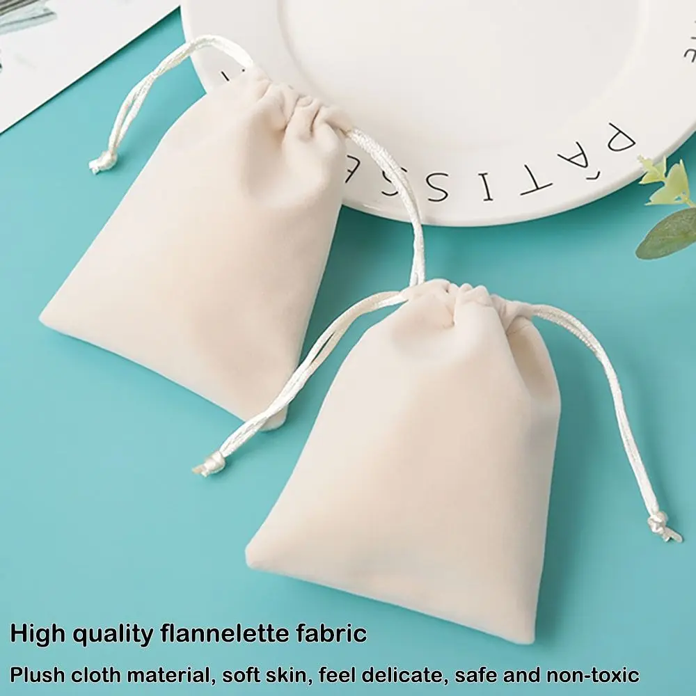 New Multi Colors Storage Velvet Bags Small Drawstring Bag Drawstring Pouch Wedding