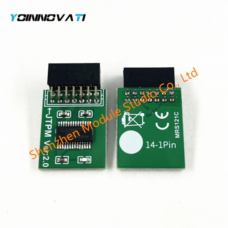 TPM 2.0 Encryption Security Module Remote Card LPC-14PIN Module 14Pin LPC For MSI TPM2.0 LPC 14 Pin Security Module