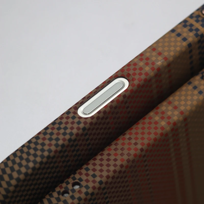 Alloy Lens Pixels Texture MagSafe Phone Case for iPhone 17 16pro max 14 15Pro 13 Magnetic Wireless Charging Matte Hard PC Cover