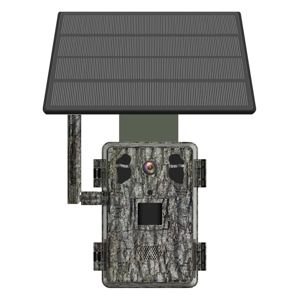 Cell Cellular 4G LTE Deer Live Stream Trail Camera Hunting Camera 4G Camera Wildlife 940 No Glow Solar Panel