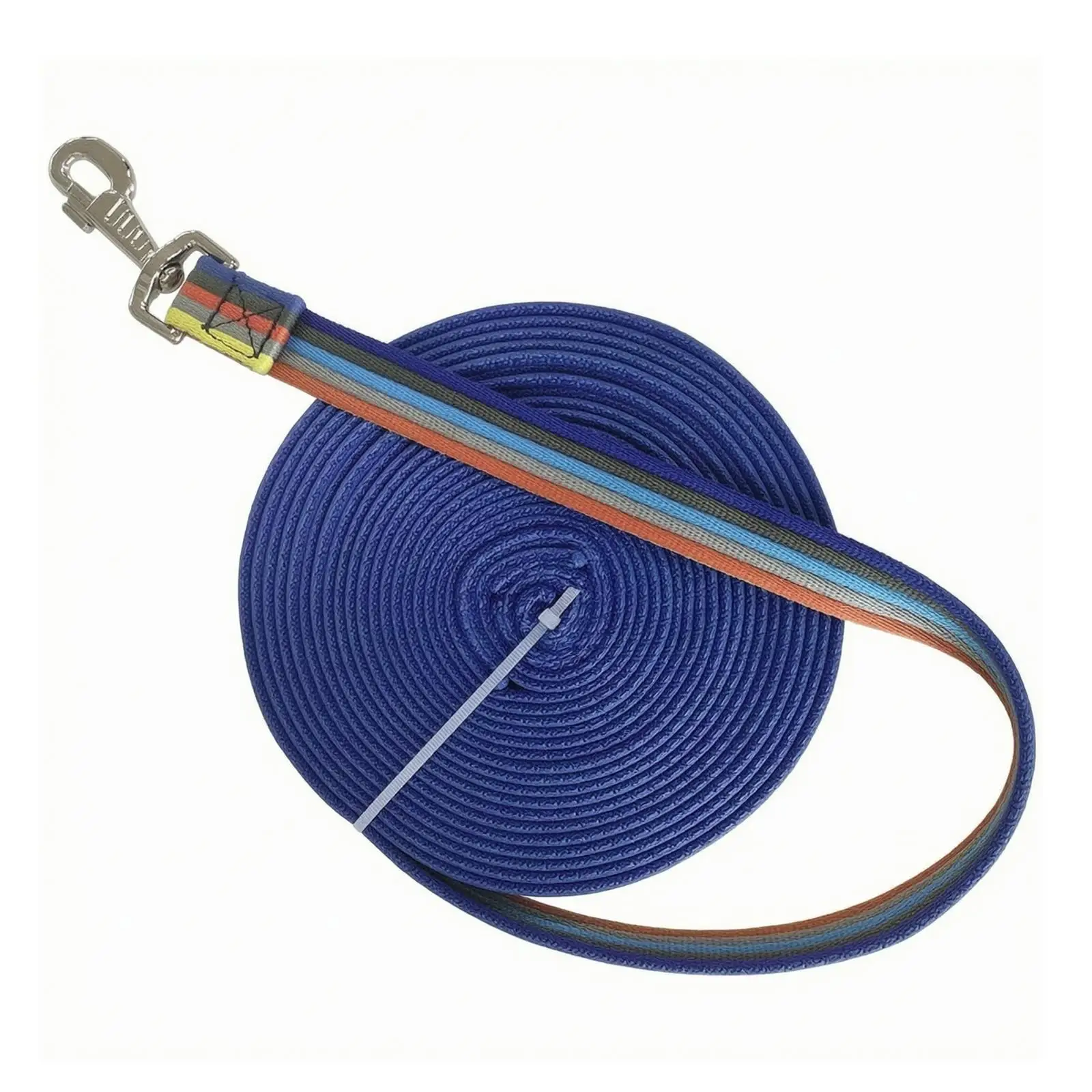 Horse Lead Rope with Metal Clip Heavy-Duty Polyester Lead Rope Tug-Resistant