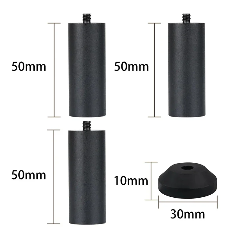 레이저 타각기 보조 높이 조절 기둥, TTS-55, TTS55, TTS 10, A5, A5 프로 레이저용, 150mm 증가, 12 개