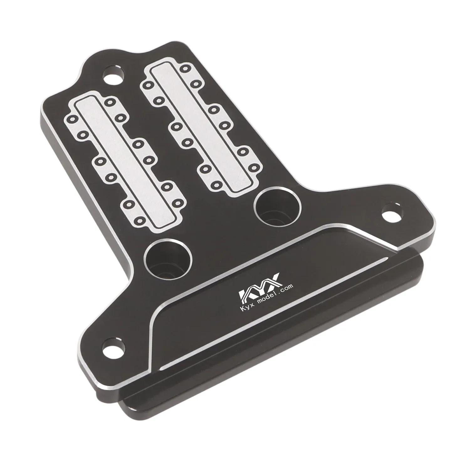 

Алюминиевая передняя опорная пластина KYX Racing для рулевого управления, запчасти и аксессуары для 1/10 Tamiya MB01