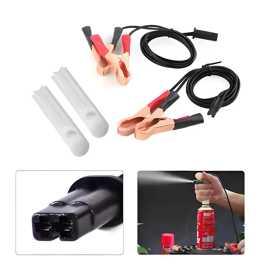 

Auto Car Fuel Nozzle Cleaning Tool Cleaning Injector Flush Cleaner Nozzle DIY Kit Wash Adapter Cleaning Tool Set Car Wash Tool