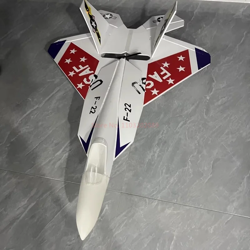 Avión modelo de ala fija RC con control remoto, Su-7, caza súper grande, juguete ensamblado DIY para aficionados y coleccionistas