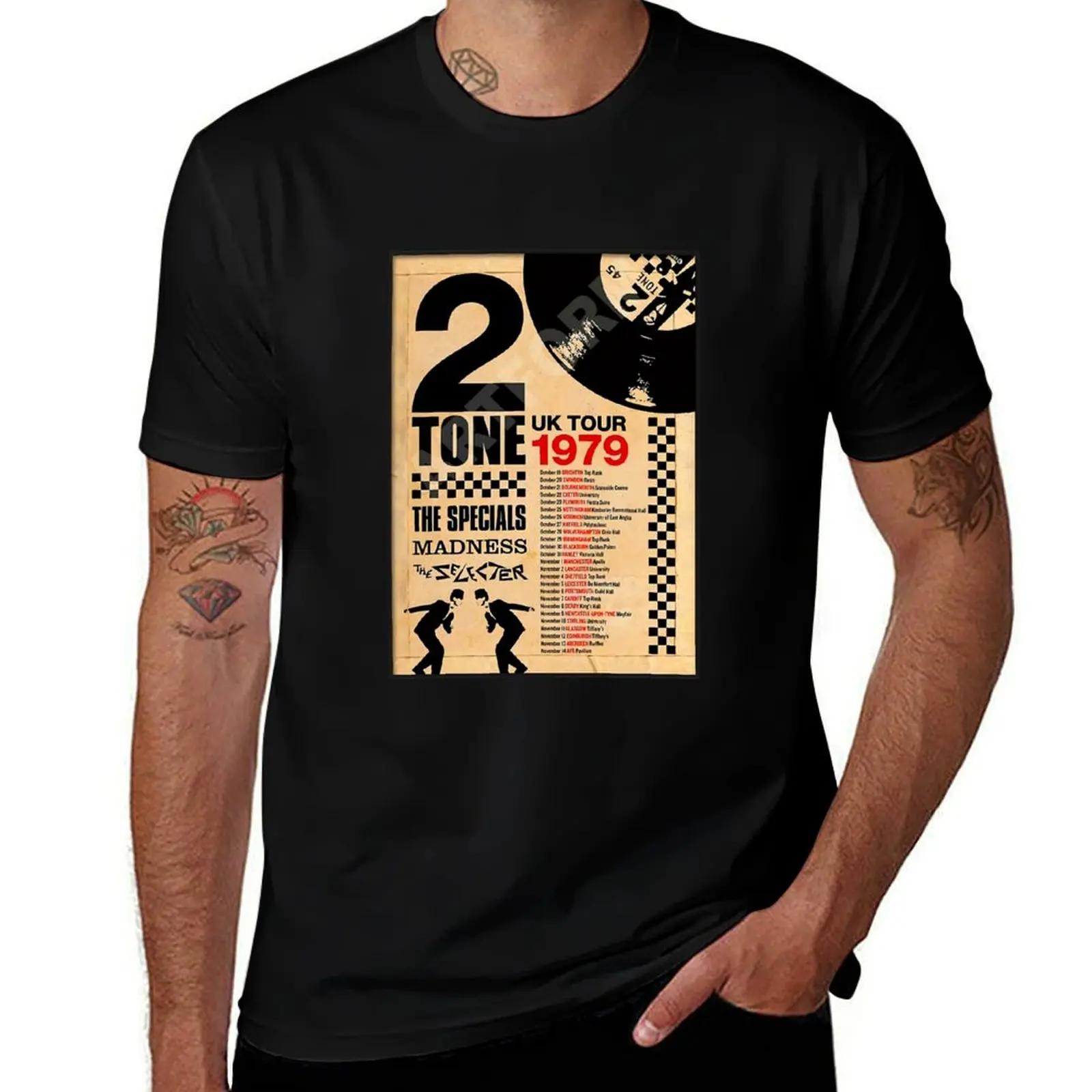 The Specials Band, populaire avec de nombreuses chansons et albums, a étonné mais leur fin a eu un fin rapide - T-shirt 2 Ton