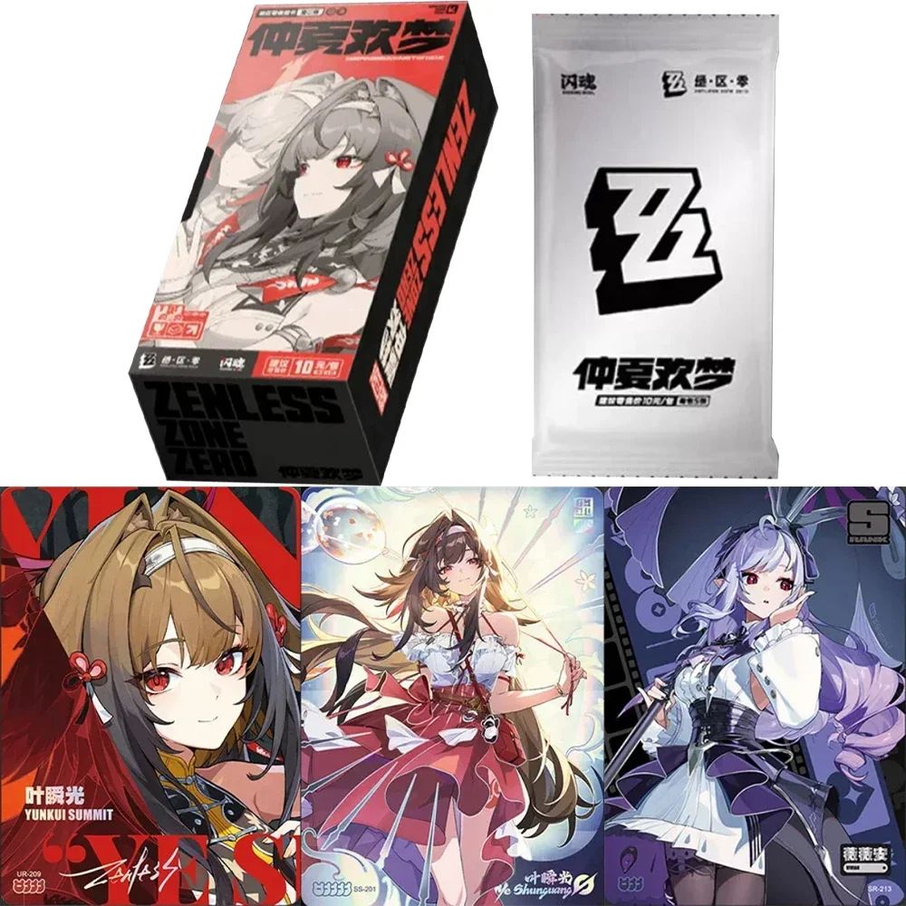 Shiningsoul Zenless Zone Zero Card Midsummer's Joyful Dream Exquisite Card Anime Collectible Cards Toys Gifts