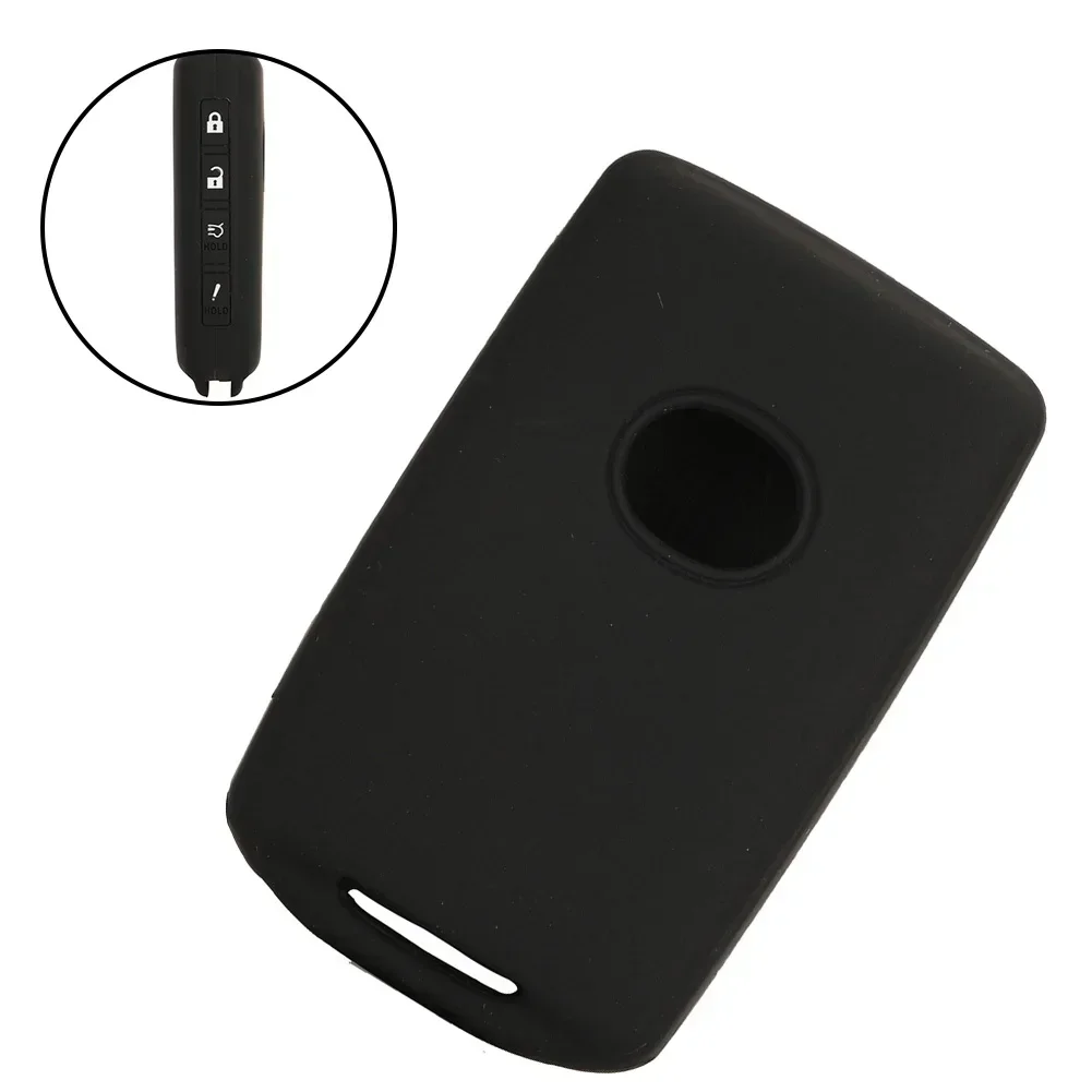 Key Fob Cover Silicone Fit For Mazda High Quality Silicone Cover Case 1pc Accessories 2019-2022 For MAZDA MX-5