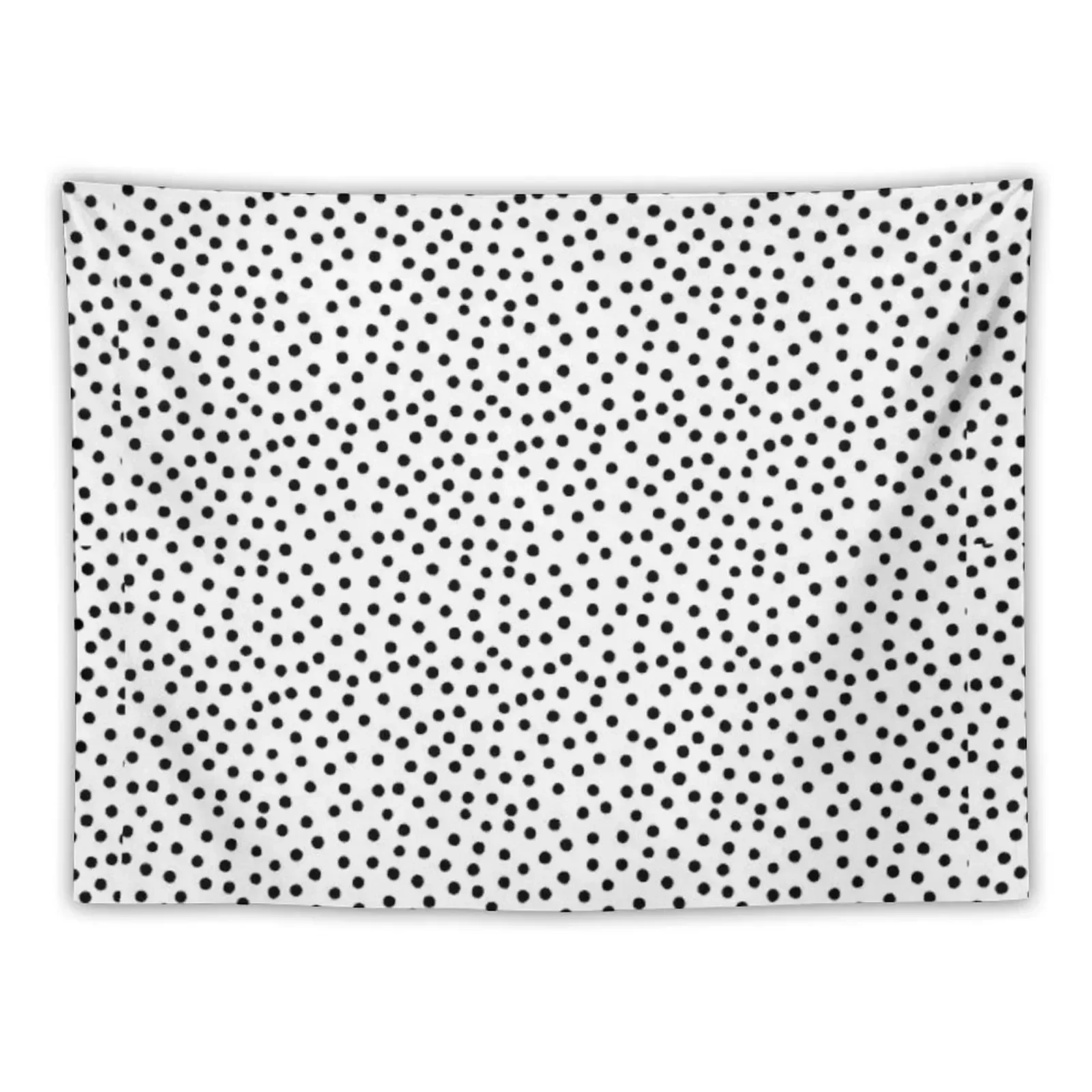 

Black and White Polka Dot Tapestry Room Aesthetic Decor Room Decor Aesthetic Room Decor Cute Decorative Paintings Tapestry