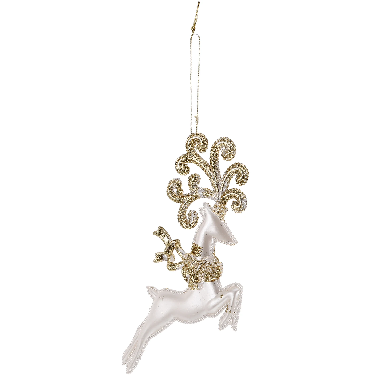 

Christmas Deer naments for Tree Indoor Outdoor Decor Plastic Reindeer Deer Christmas naments Hanging Pendant Xmas Accessories