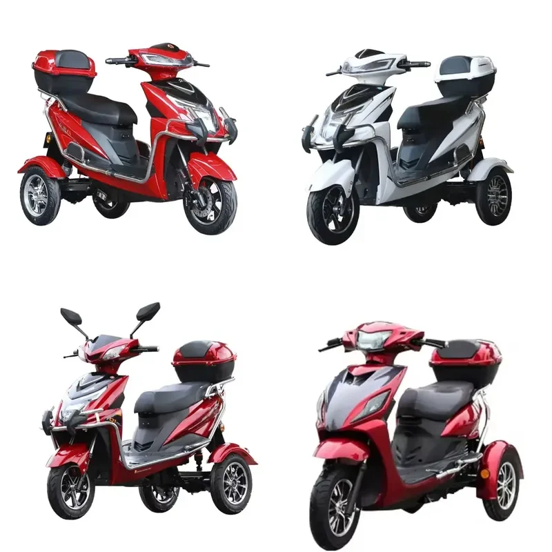 STROVAN Direct Factory Supply 500W 60v20ah CE Customized Electric Tricycle Bike for Adults Open Body 3-Wheel Scooter