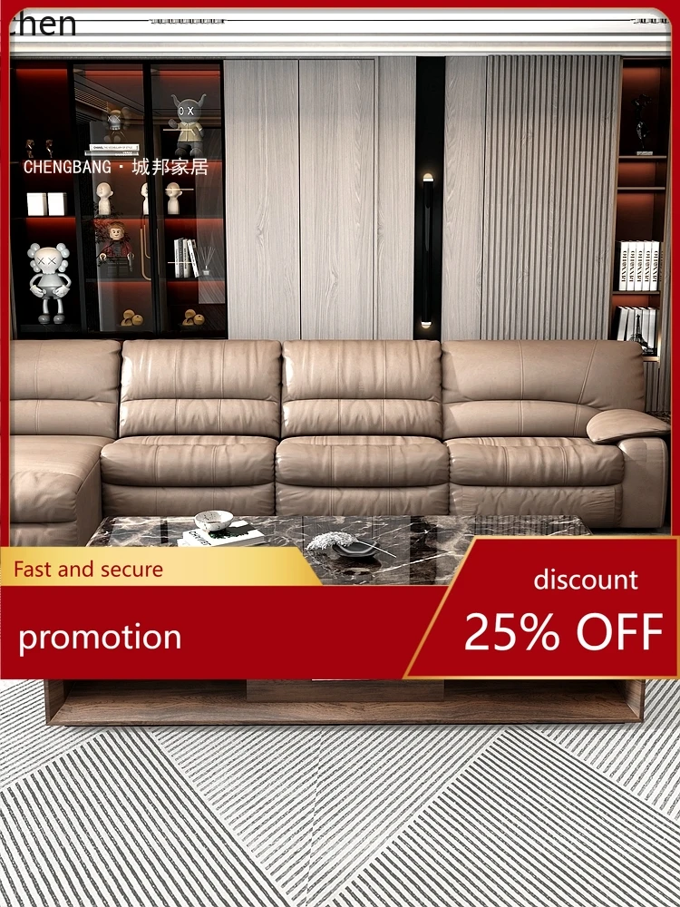 

CZ Walnut Marble Coffee Table for Living Room, Large High-End Tea Table, Simple Modern Home Coffee Table and TV Cabinet Set