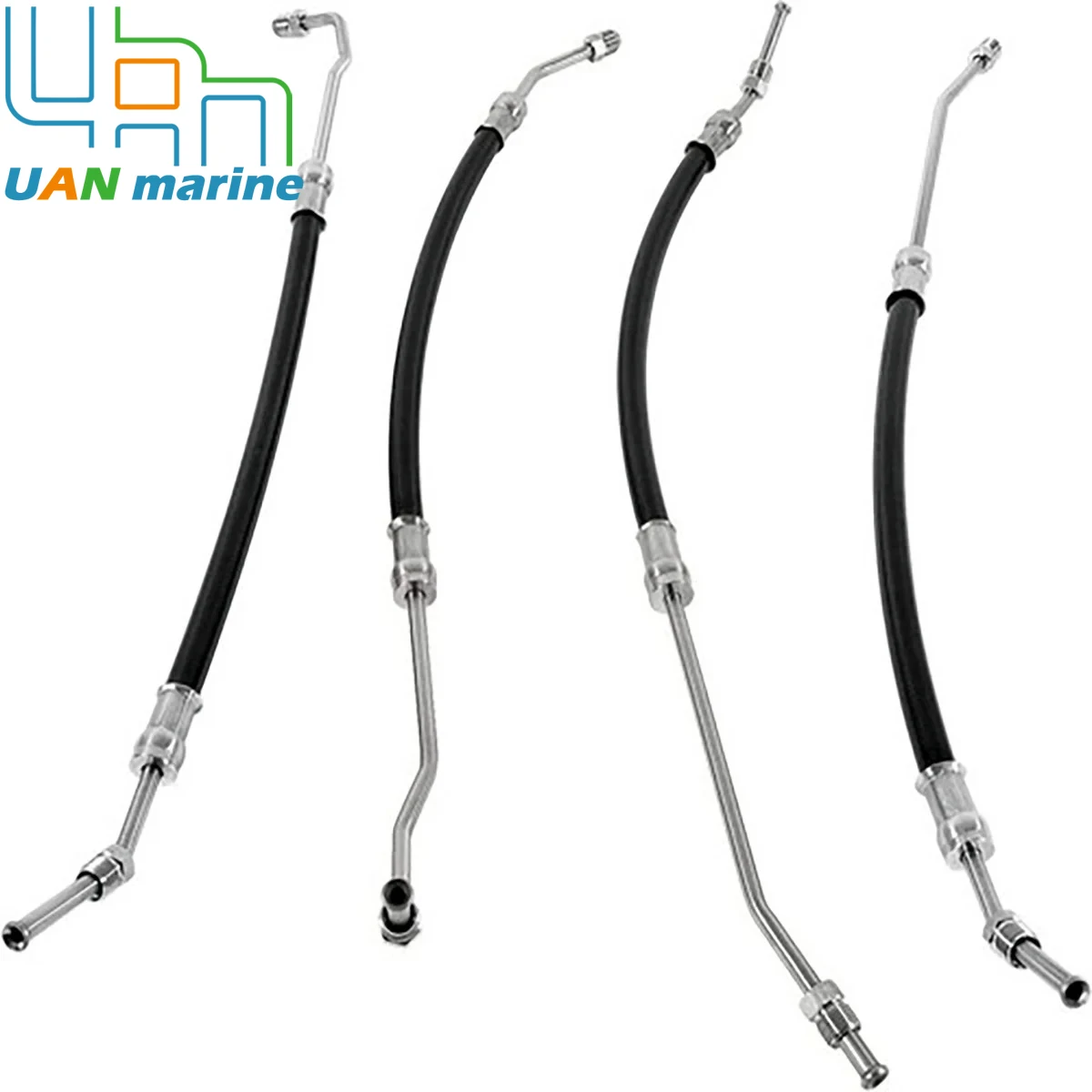 

Комплект гидравлических шлангов для цилиндров подвески и рулевого управления 21548739, совместимый с Volvo Penta DPH-A, DPH-B, DPH-C, DPR-A, DPR-B, DPR-C