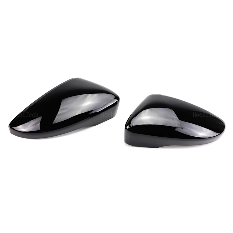 Carbon Fiber Look Black Side mirror cover Replacement for Volkswagen VW Beetle CC Eos Passat Jetta Scirocco