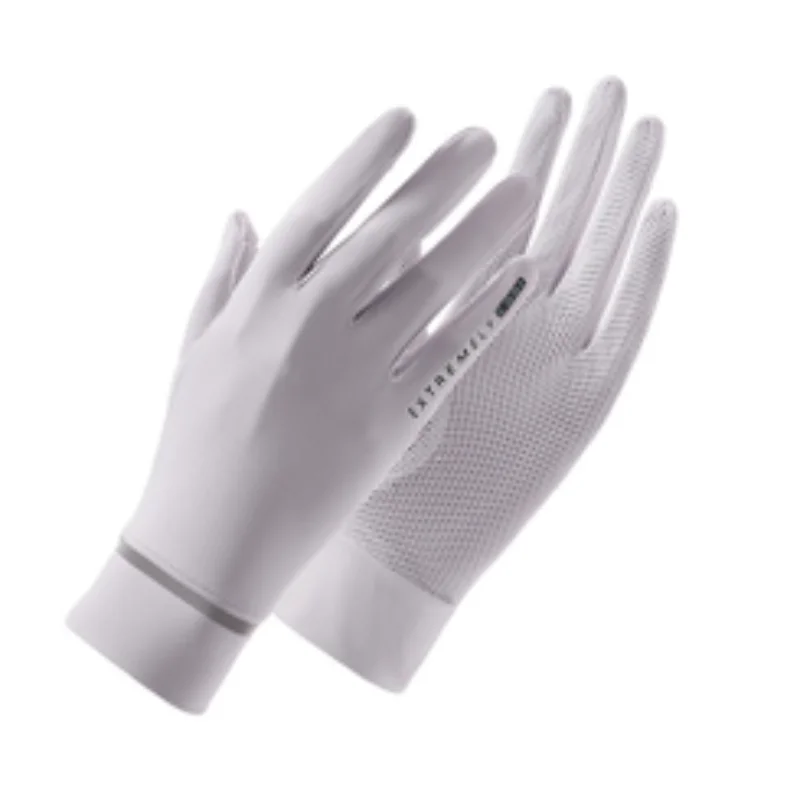 Summer UV Protection Gloves Quick Dry Sunscreen Gloves Cool Fabric Driving Cycling Anti-slip UPF50+ Anti-uv Gloves