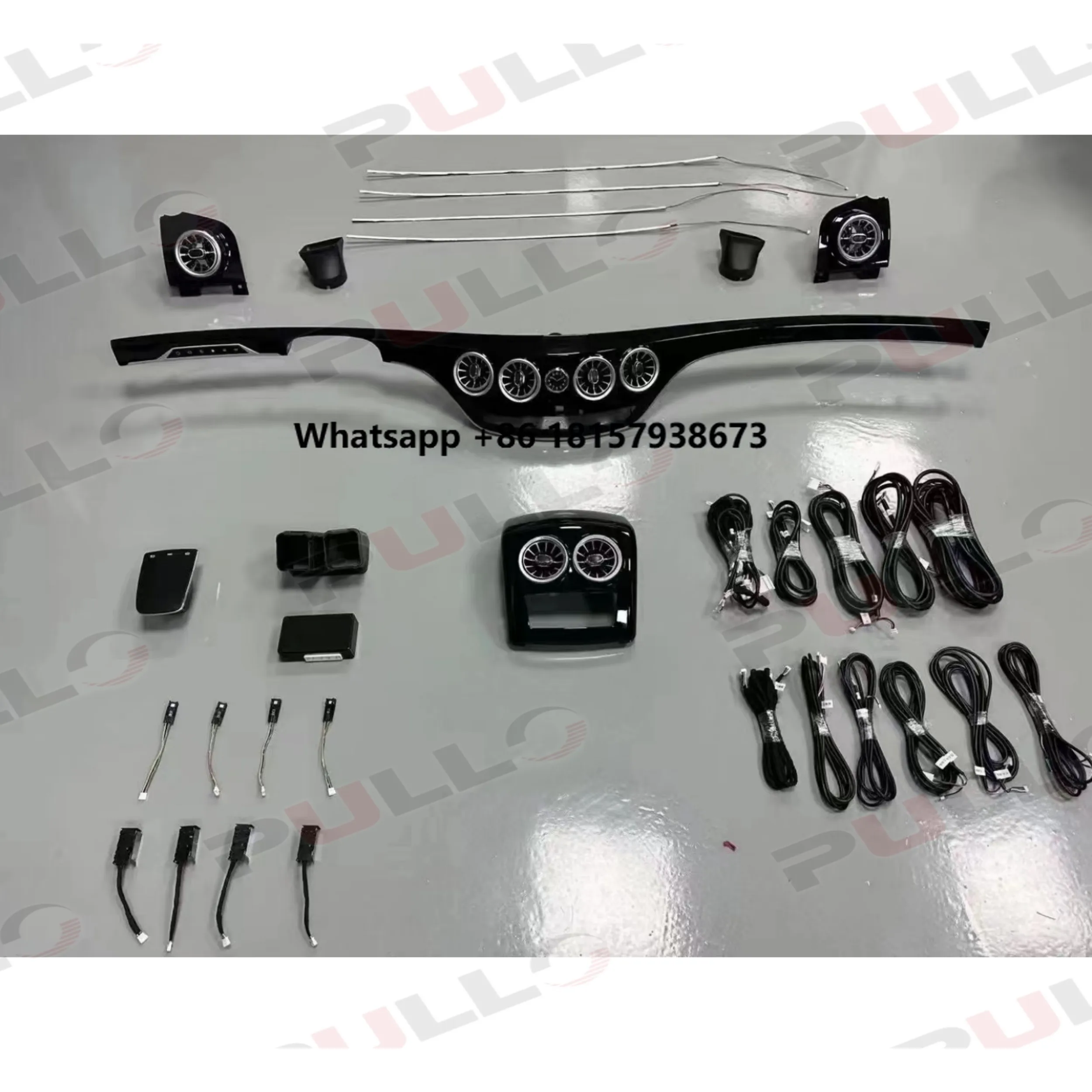 

Body Kit for Mercedes Benz S Class 2006-2013 Year W221 Upgrade to W222 air Vents Interior Parts Car Accessories