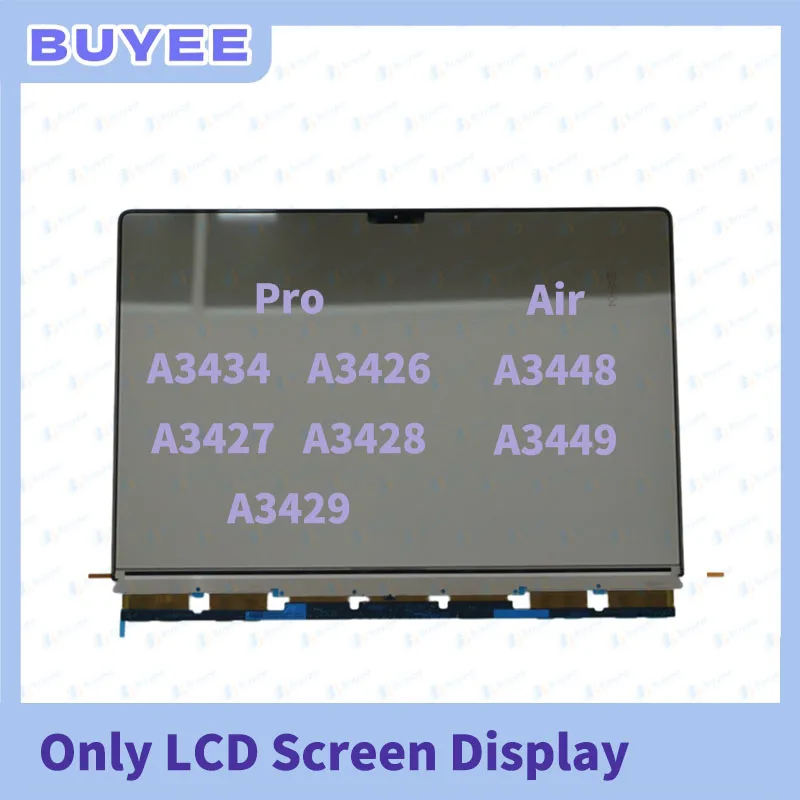

New Only LCD Screen For Macbook Air Pro M5 A3449 A3429 A3434 A3448 A3428 A3427 A3426 LCD Screen Display